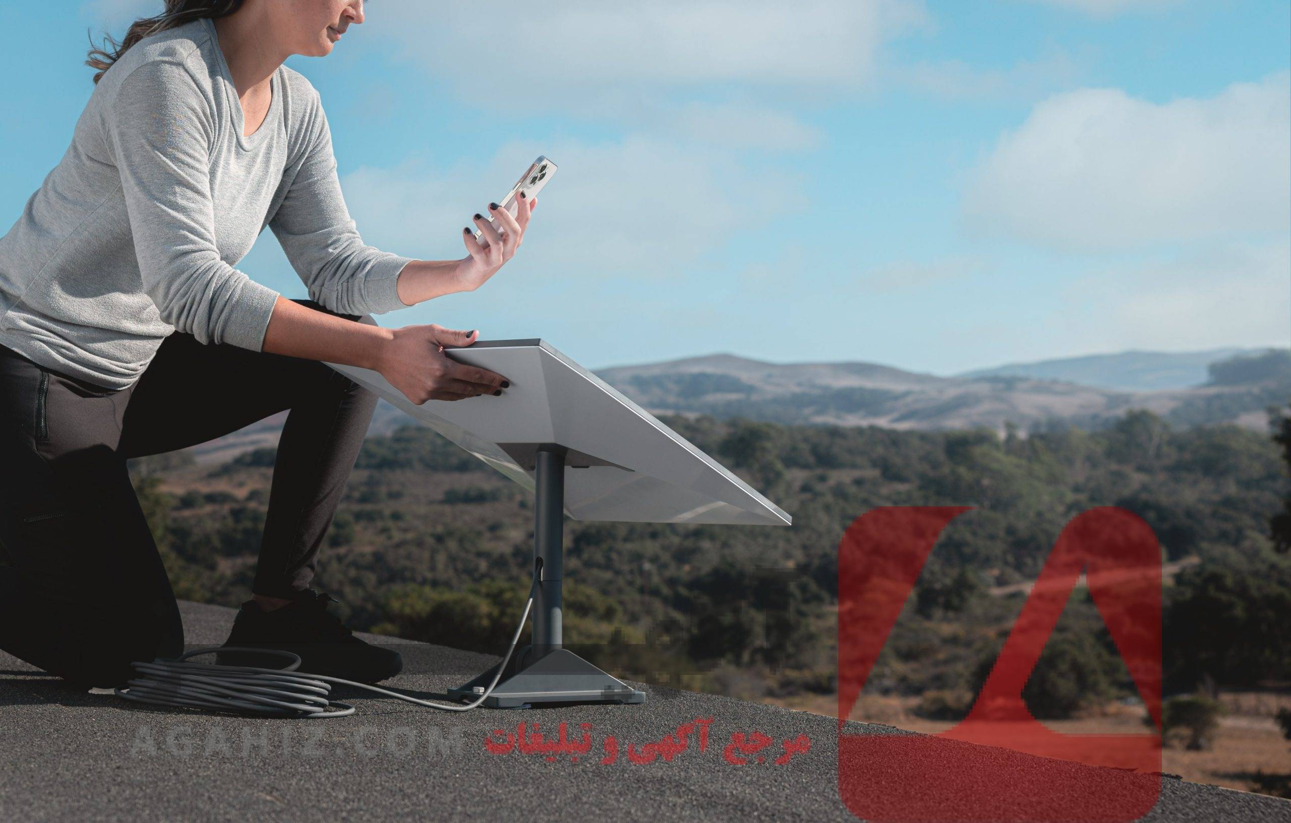 نصب سریع و آسان دستگاه استارلینک برای اتصال اینترنت در ۲۴ ساعت