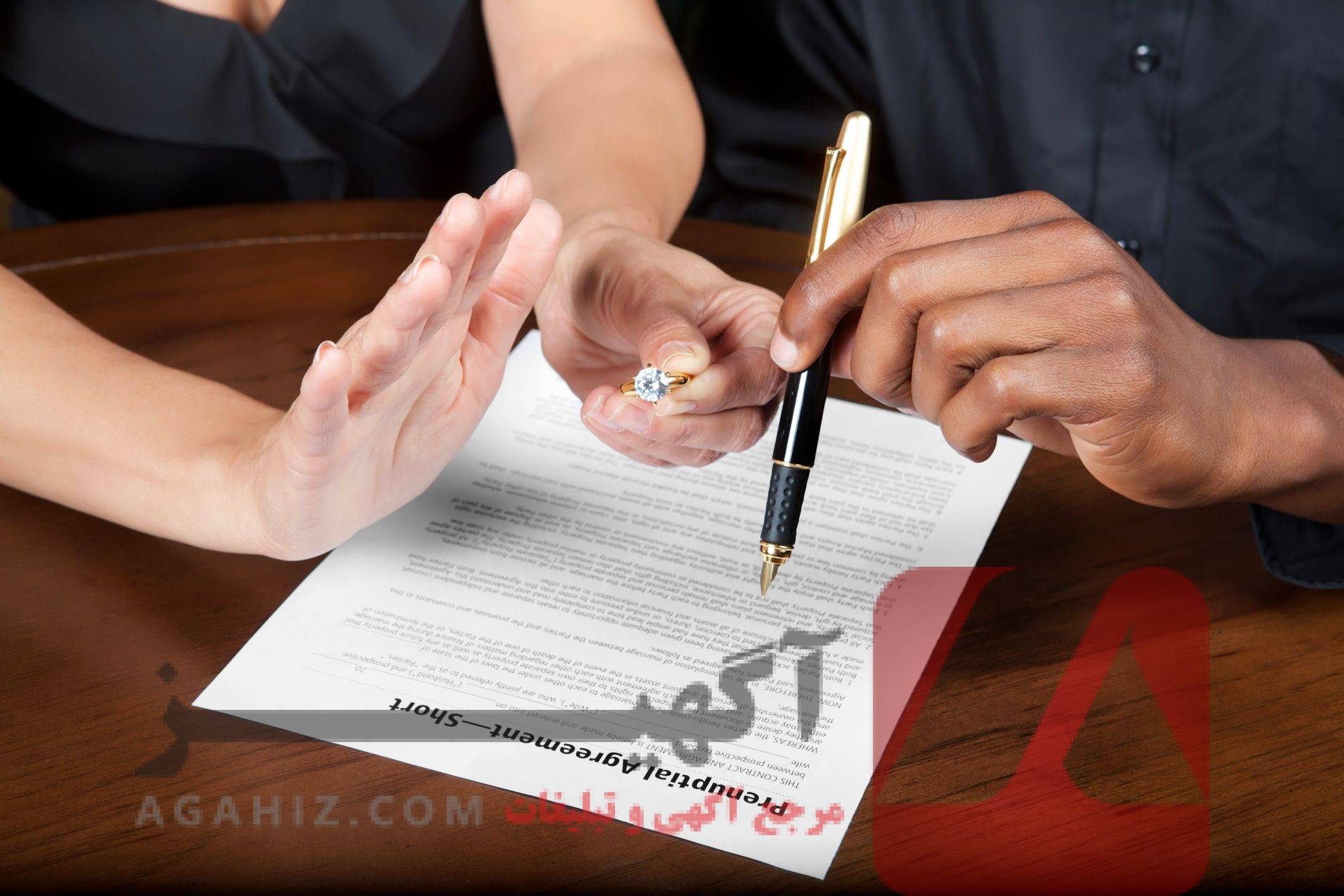 نکات مهم در عقد قرارداد با وکیل طلاق آنلاین